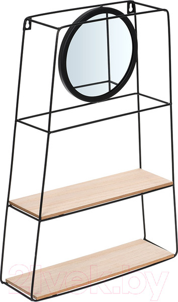 Изображение товара Полка QWERTY Трапеция / 73868 (черный)