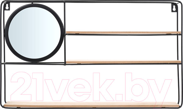 Изображение товара Полка QWERTY Горизонт / 73854 (черный)