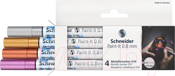 Изображение товара Набор маркеров Schneider Paint-It 010 / ML01011501 (4цв)