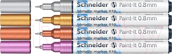 Изображение товара Набор маркеров Schneider Paint-It 010 / ML01011501 (4цв)