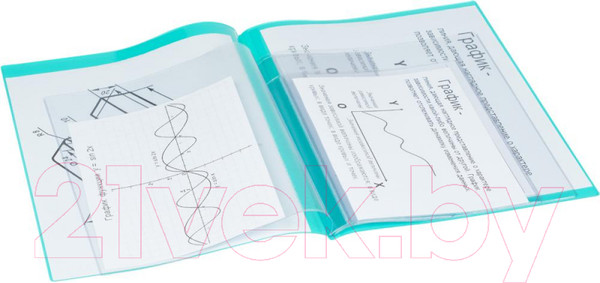 Изображение товара Папка для бумаг DPS 2137.П-118 (бирюзовый)