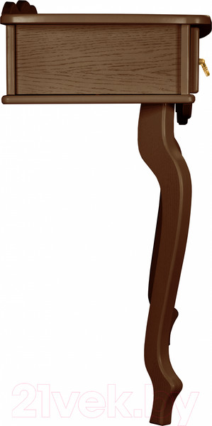 Изображение товара Консольный столик Мебелик Берже 6 (темно-коричневый)