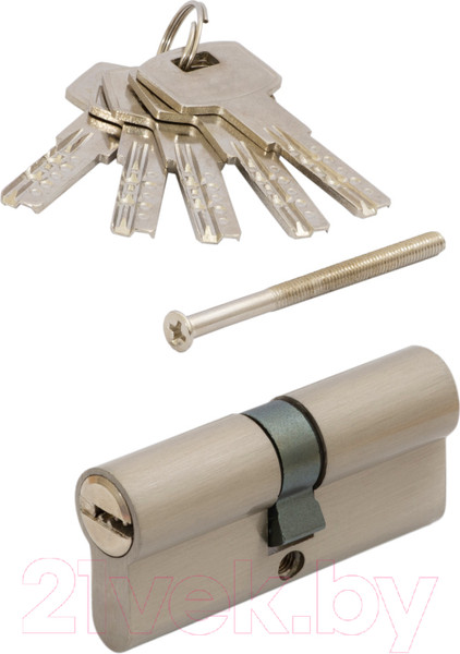 Изображение товара Цилиндровый механизм замка Vettore ZN M90 Z NI 45x45 5кл. (никель)
