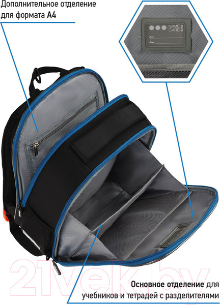 Изображение товара Школьный рюкзак Berlingo Expert Mini Beat / RU07138