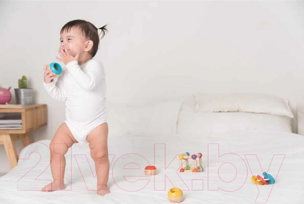 Изображение товара Набор погремушек Plan Toys Сенсорные неваляшки / 5242