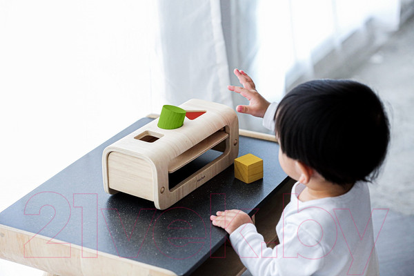 Изображение товара Сортер Plan Toys Блок для сортировки фигур / 5398