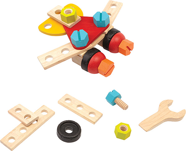 Изображение товара Конструктор Plan Toys Самолет / 5539