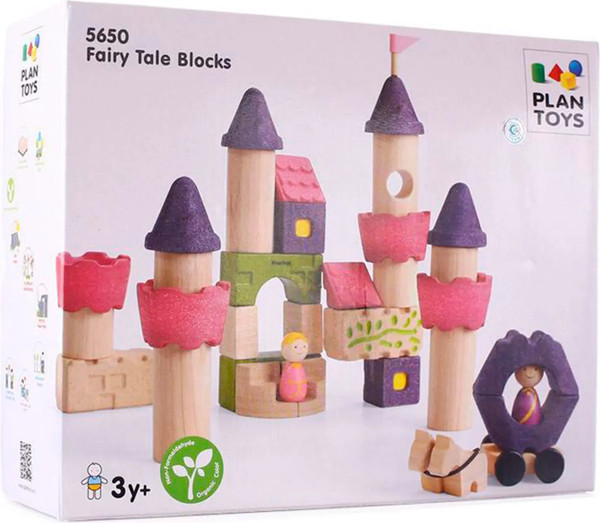 Изображение товара Развивающий игровой набор Plan Toys Конструктор Сказочный замок / 5650