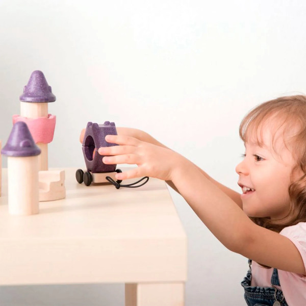 Изображение товара Развивающий игровой набор Plan Toys Конструктор Сказочный замок / 5650