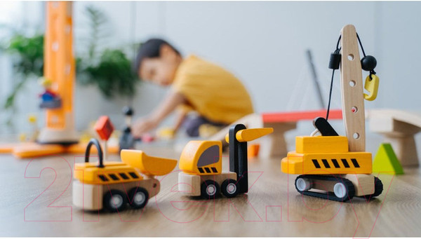 Изображение товара Набор игрушечной техники Plan Toys 6087