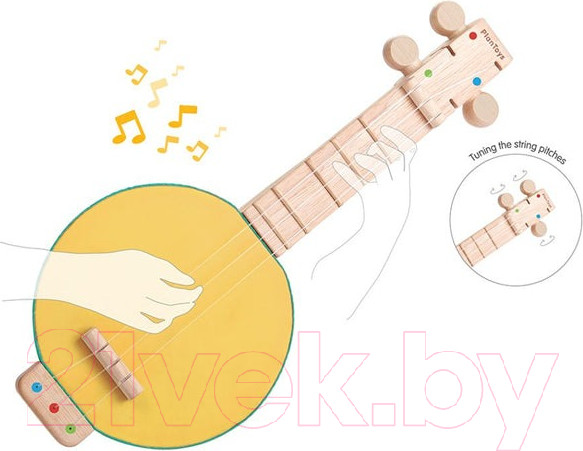 Изображение товара Музыкальная игрушка Plan Toys Банджо / 6436