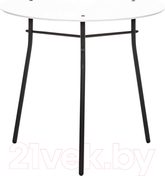 Изображение товара Журнальный столик Калифорния мебель Калифорния Ники (белый/черный)