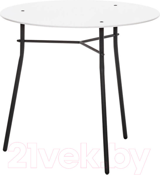 Изображение товара Журнальный столик Калифорния мебель Калифорния Ники (белый/черный)