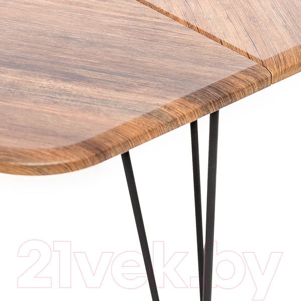 Изображение товара Журнальный столик Калифорния мебель Калифорния Олдем (дуб американский/черный)