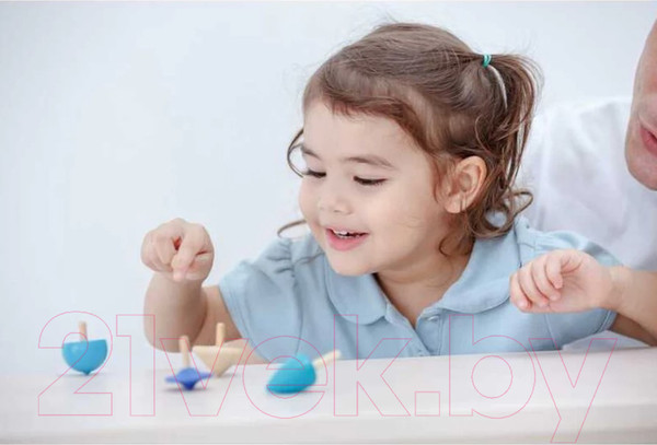 Изображение товара Развивающий игровой набор Plan Toys Волчки / 4132