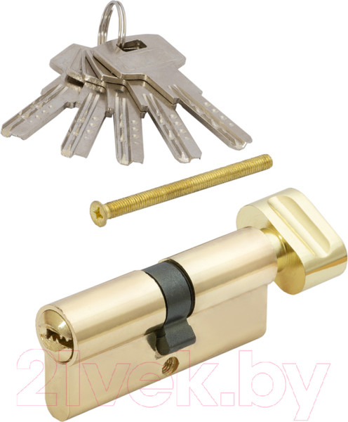 Изображение товара Цилиндровый механизм замка Vettore ZN M70 ZC GP 35Tx35 5кл. (золото)