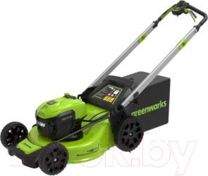Изображение товара Газонокосилка аккумуляторная Greenworks GD40LM48SP самоходная, бесщеточная 40V 48см / 2517407UB (c АКБ 4Ач и ЗУ)
