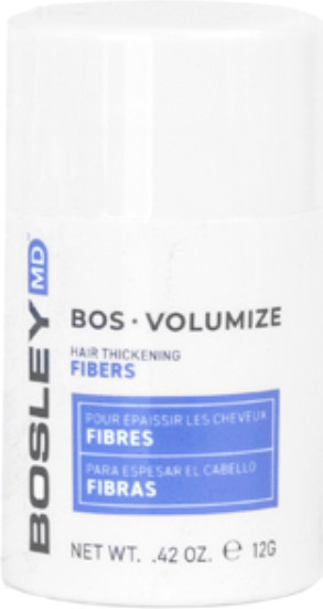 Изображение товара Тонирующая пудра для волос Bosley MD Volumize Hair Thickening Fibers Кератиновые волокна (светло-коричневый)