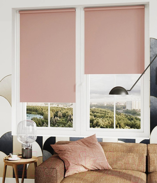 Изображение товара Рулонная штора LEGRAND Лестер 180x175 / 58095900 (персик)