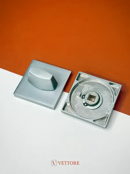 Изображение товара Фиксатор дверной защелки Vettore BK 2105 MCP (хром матовый)