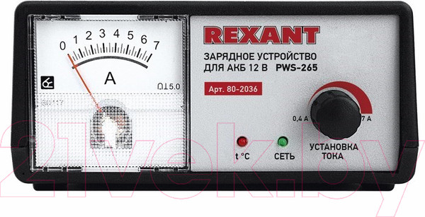 Изображение товара Зарядное устройство для аккумулятора Rexant 80-2036