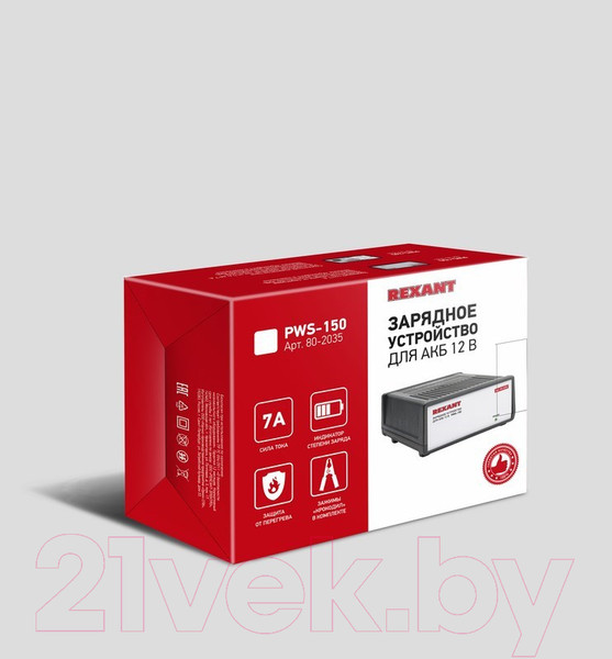 Изображение товара Зарядное устройство для аккумулятора Rexant 80-2035