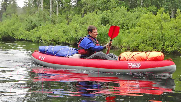 Изображение товара Байдарка Вольный ветер Т-34 / 11028 (красный)