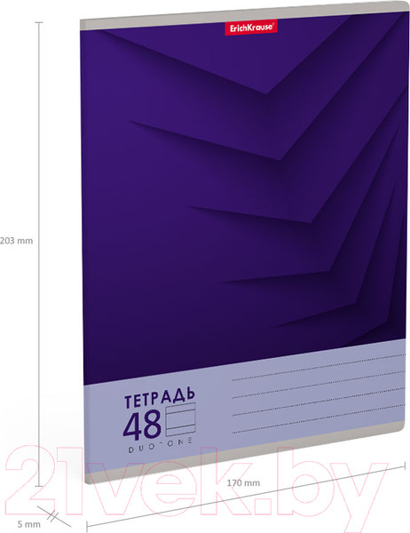 Изображение товара Тетрадь Erich Krause Duotone Next / 56599 (48л, линейка)