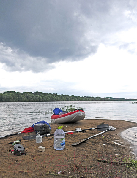 Изображение товара Байдарка Вольный ветер Тайга 340 / 11014 (красный)