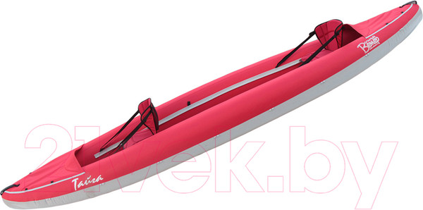 Изображение товара Байдарка Вольный ветер Тайга 430 с плёночными баллонами / 11023 (красный)