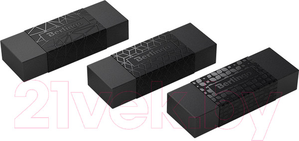 Изображение товара Ластик Berlingo DoubleBlack / BLc_00420