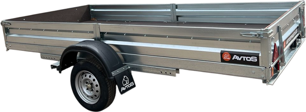 Изображение товара Прицеп для автомобиля Avtos A30P1B (3000x1500x300, R13, ресс. AL-KO)