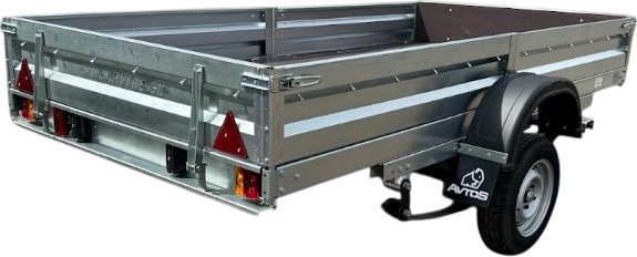 Изображение товара Прицеп для автомобиля Avtos A30P1B (3000x1500x300, R13, ресс. 3302 ГАЗ-1лист)