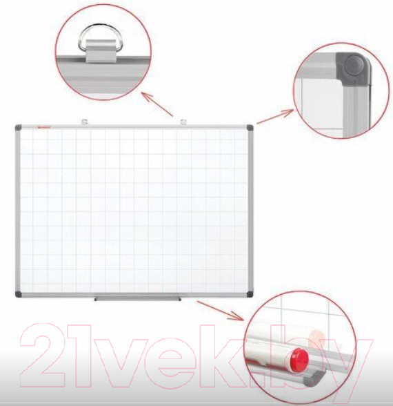 Изображение товара Магнитно-маркерная доска Brauberg Extra / 237563