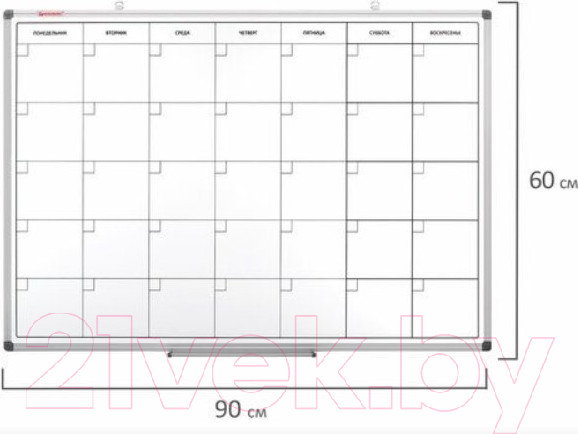 Изображение товара Магнитно-маркерная доска Brauberg Extra / 237564 (60x90см)