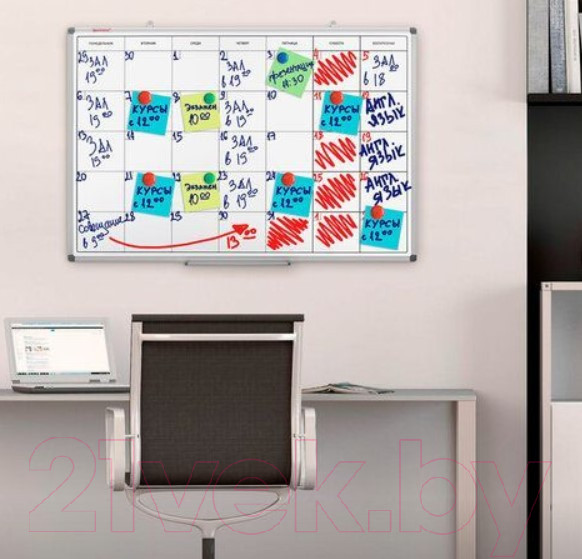 Изображение товара Магнитно-маркерная доска Brauberg Extra / 237564 (60x90см)