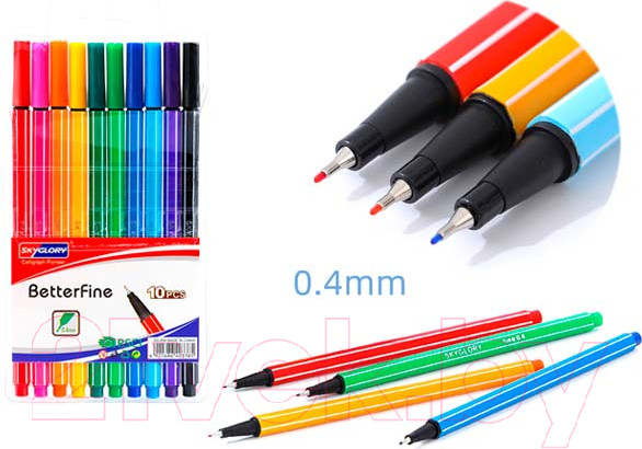 Изображение товара Набор лайнеров SkyGlory SG-854-10 (10цв)