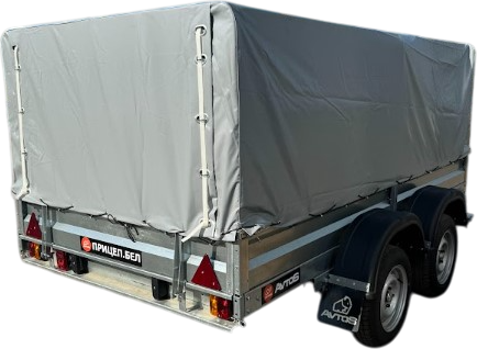 Изображение товара Прицеп для автомобиля Avtos A30P2B (3000x1500x300, R13, ресс. AL-KO, тент 800мм, 2ос)