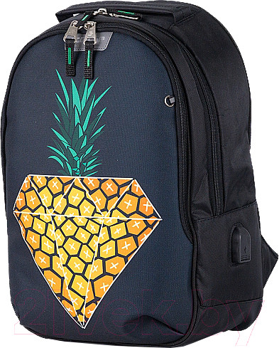 Изображение товара Школьный рюкзак Ecotope Kids Kids Ананас 057-22003/1-28-CLR