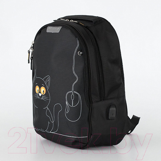 Изображение товара Школьный рюкзак Ecotope Kids Кот 057-22003/1-30-CLR
