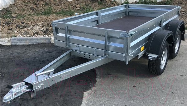 Изображение товара Прицеп для автомобиля Avtos A30P2B (3000x1500x300, R16, ресс. 3302(ГАЗ-2лист), тент 1200мм Аэро, 2ос)