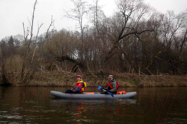 Изображение товара Байдарка Вольный ветер Ермак 380 / 11045 (серый)