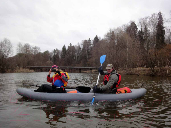 Изображение товара Байдарка Вольный ветер Ермак 380 / 11045 (серый)