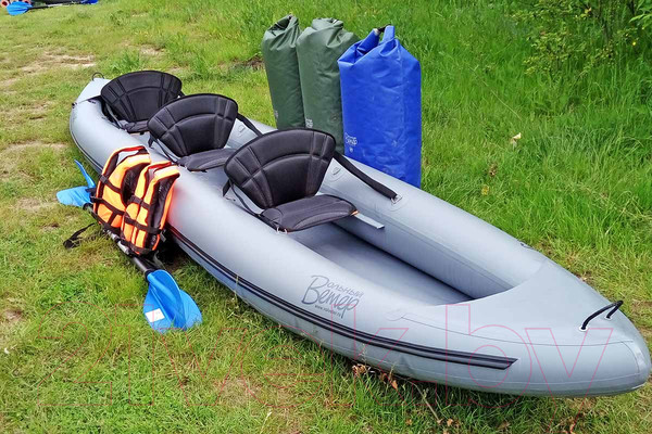 Изображение товара Байдарка Вольный ветер Ермак 540 / 11044 (серый)