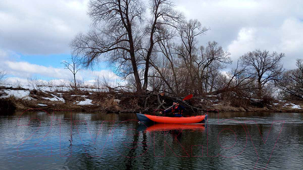 Изображение товара Байдарка Вольный ветер Одиссей 370 / 11020 (красный)