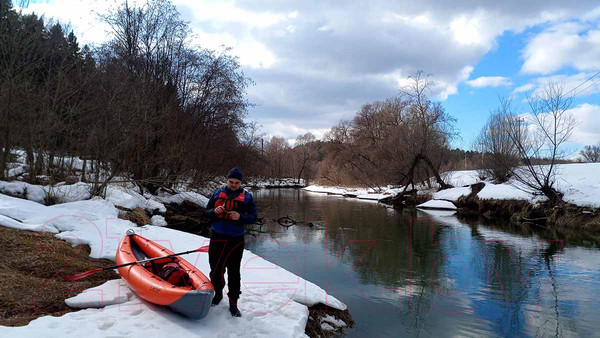 Изображение товара Байдарка Вольный ветер Одиссей 370 / 11020 (оранжевый)