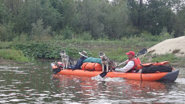 Изображение товара Байдарка Вольный ветер Одиссей 570 / 11035 (оранжевый)