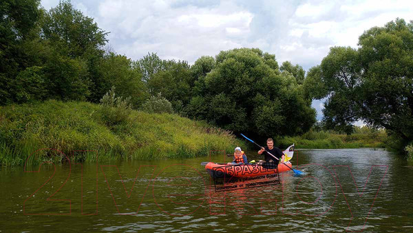 Изображение товара Байдарка Вольный ветер Ангара Travel 480 / 11048 (красный)