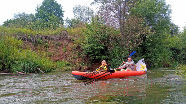 Изображение товара Байдарка Вольный ветер Ангара Travel 480 / 11048 (красный)