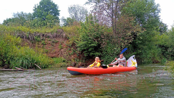 Изображение товара Байдарка Вольный ветер Ангара Travel 480 / 11048 (оранжевый)